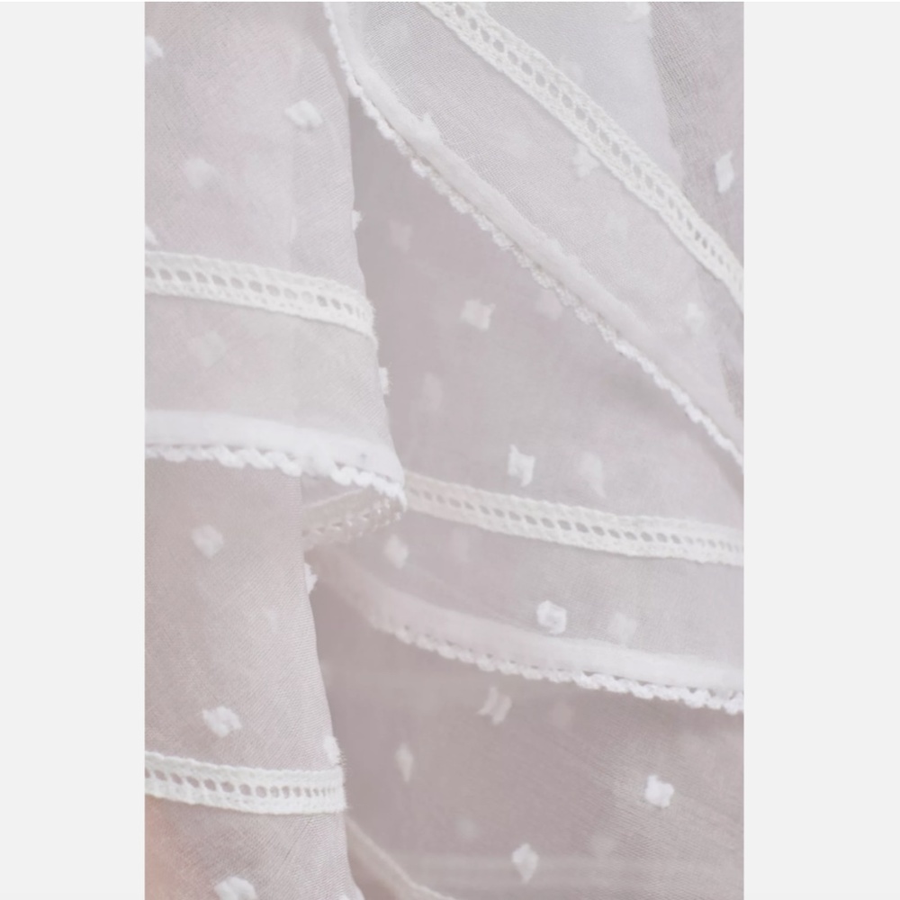 NWT BHLDN FLORENCE TIERED BRIDAL TOPPER - Picture 2 of 5